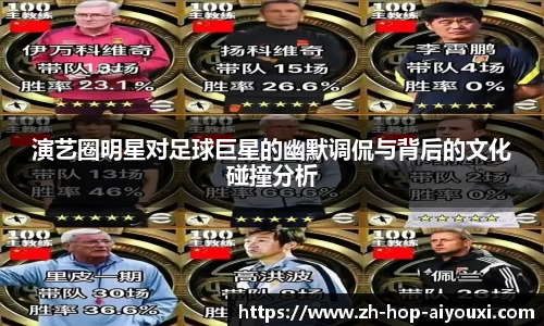 演艺圈明星对足球巨星的幽默调侃与背后的文化碰撞分析